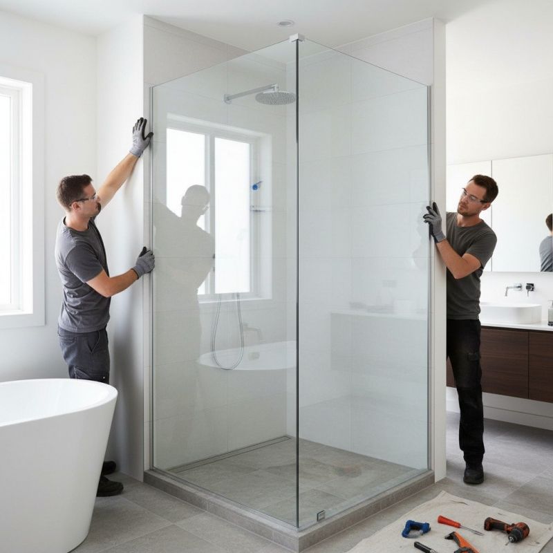 Shower Door Installation in Alpharetta, GA