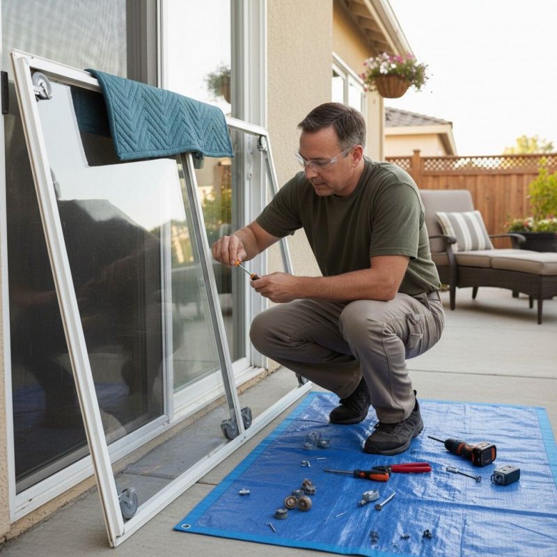 Sliding Patio Door Repair in Alpharetta, GA