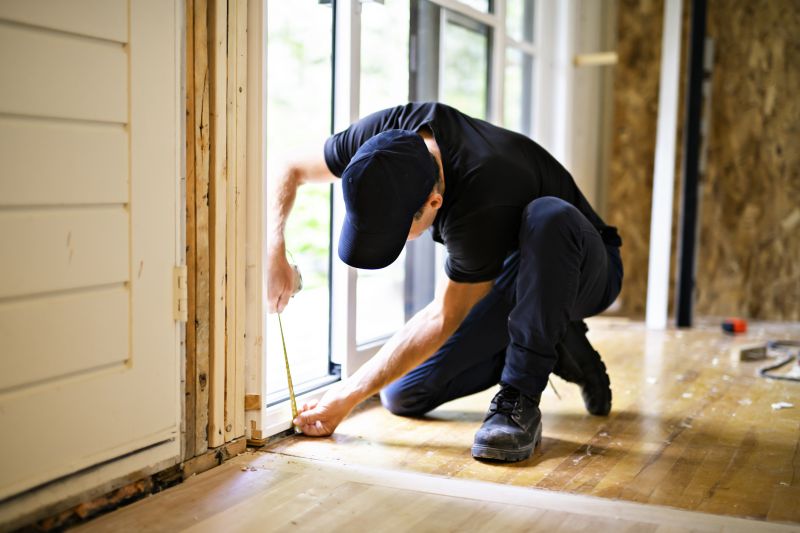 Wood Sliding Door Installation in Chapel Hill, NC
