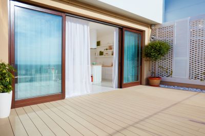 Wood Sliding Door Installation in Conroe, TX